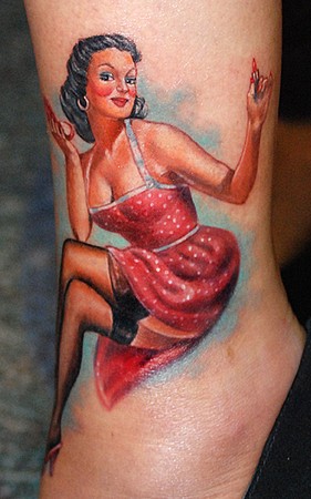 Looking for unique Timothy B Boor Tattoos?  Pin up tattoo